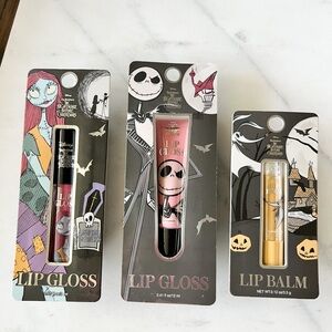 Disney: Nightmare Before Christmas Lip Gloss and Balm Set of 3